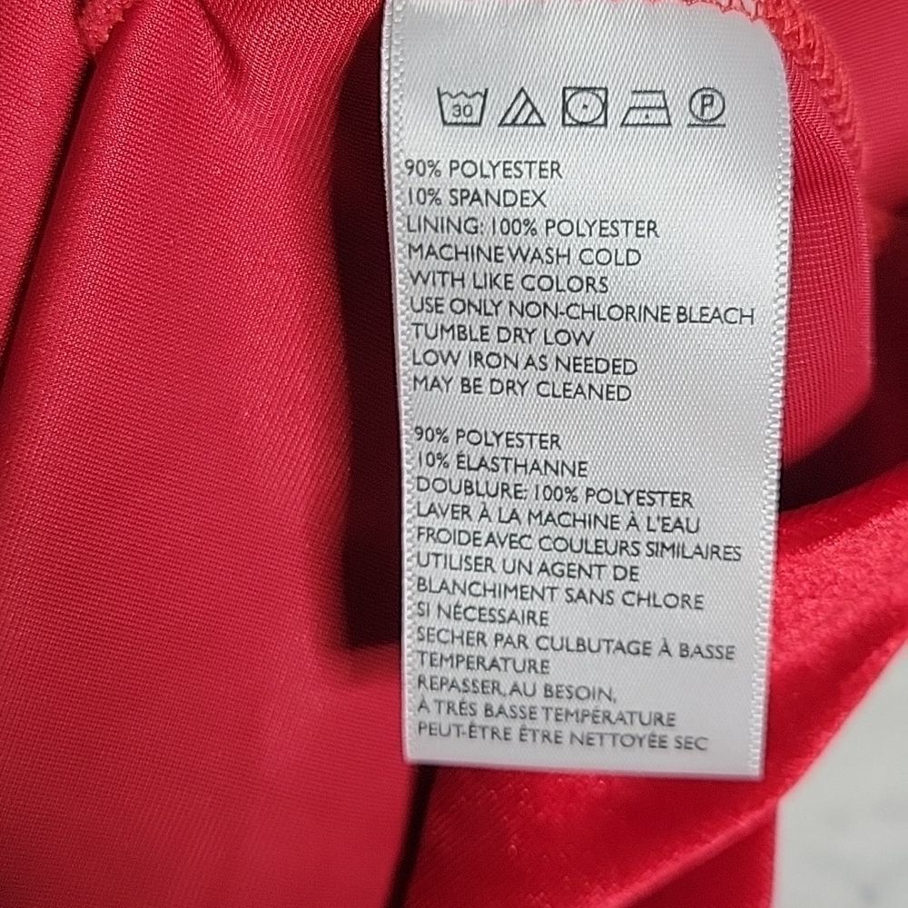 Urban Outfitters Red Velvet Dress - Picture 4 of 5